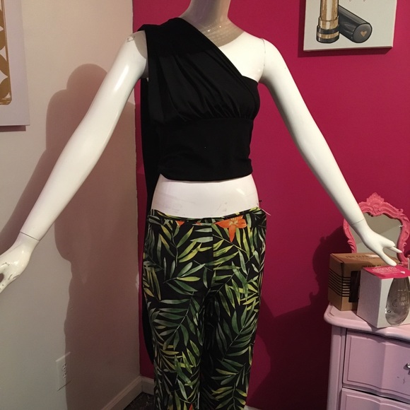 Ladies wide leg pants - Picture 2 of 5